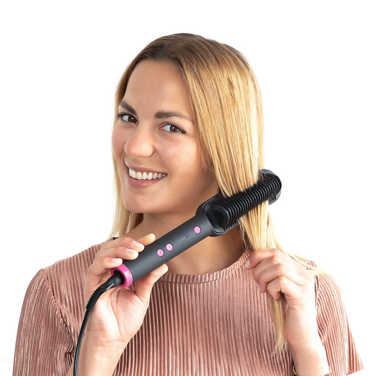 8435527819514_V0103416_070_WBG4.jpg Ceramic Straightening Brush Cestrus InnovaGoods - Image 5